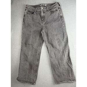 Old Navy Jeans Women's 14P Extra High Rise Sky Hi Wide Leg Secret Smooth Pockets